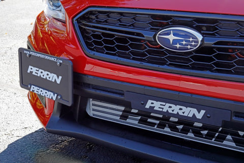 Perrin Performance - Perrin 2018+ Subaru WRX/STI w/ FMIC License Plate Holder - PSP-BDY-205F - MST Motorsports