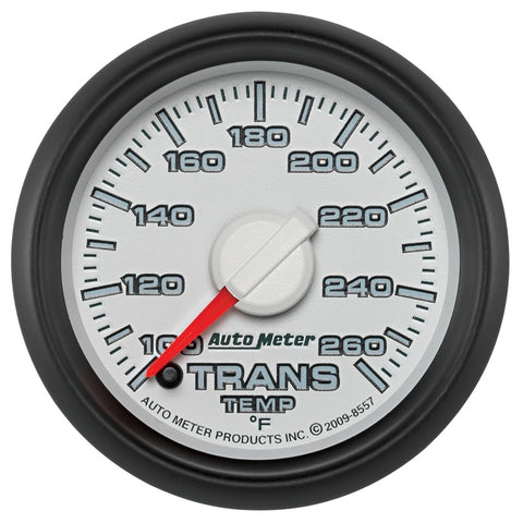AutoMeter - GAUGE,TRANS TEMP,2 1/16",100-260 Degrees F,STEPPER MOTOR,RAM GEN 3 FACT. MATCH - 8557 - MST Motorsports