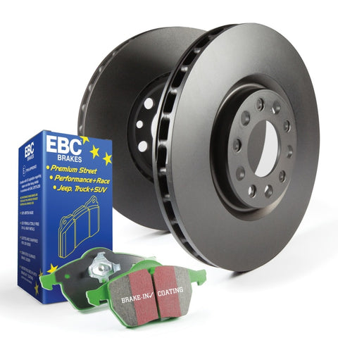 EBC - EBC S14 Kits Greenstuff Pads and RK Rotors - S14KR1117 - MST Motorsports