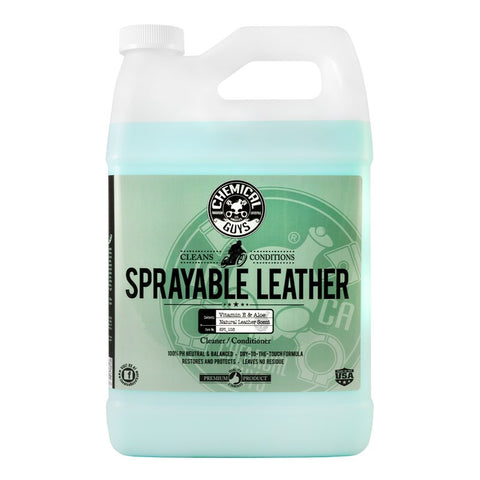 Chemical Guys - Chemical Guys Sprayable Leather Cleaner & Conditioner In One - 1 Gallon - SPI_103 - MST Motorsports