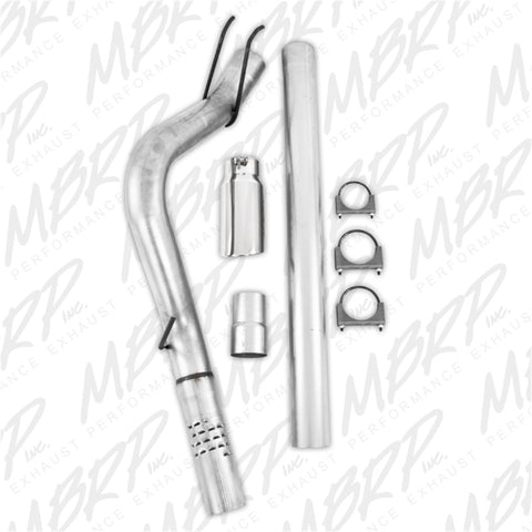 MBRP - 4in. Filter Back; Single Side Exit; Aluminized Steel. - S6242AL - MST Motorsports