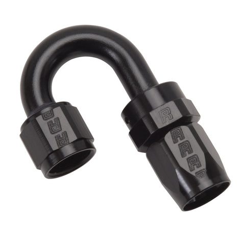 Russell - Russell Performance -8 AN Black 180 Degree Full Flow Swivel Hose End - 613515 - MST Motorsports
