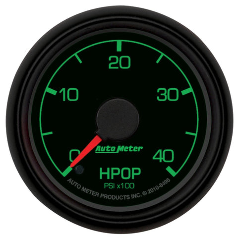 AutoMeter - GAUGE, HIGH PRESS OIL PUMP, 2 1/16" , 4KPSI, STEPPER MOTOR, FORD FACTORY MATCH - 8496 - MST Motorsports