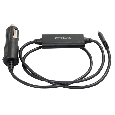 CTEK Power Inc - CTEK CS FREE USB-C Charge Cable 12V plug - 40-464 - MST Motorsports