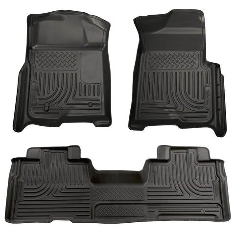Husky Liners - Front & 2nd Seat Floor Liners (Footwell Coverage) - 98341 - MST Motorsports
