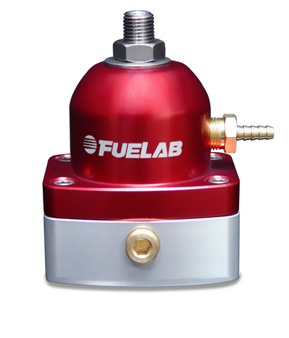 Fuelab - Fuelab 535 EFI Adjustable Mini FPR 25-90 PSI (2) -6AN In (1) -6AN Return - Red - 53501-2 - MST Motorsports