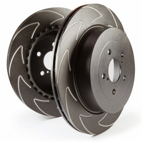 EBC Brakes - BSD rotors with a V pattern, improves heat dispersion and helps pads run cooler - BSD7579 - MST Motorsports
