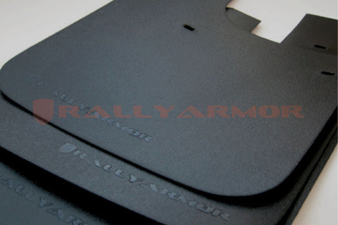 Rally Armor - Black Mud Flap/Black Logo - MF2-BAS-BLK - MST Motorsports