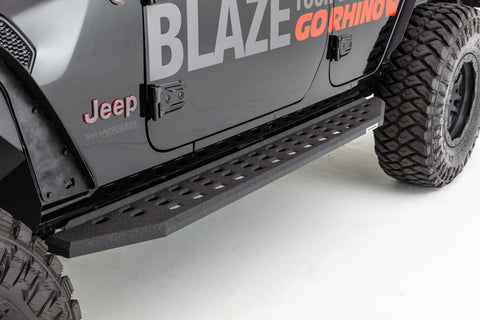 Go Rhino - Go Rhino 18-20 Jeep Wrangler JLU RB20 Complete Kit w/RB20 + Brkts - 69450673T - MST Motorsports