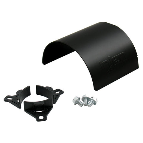 Injen - Injen Aluminum Air Filter Heat Shield Universal Fits 3.50 Black - HS3500BLK - MST Motorsports