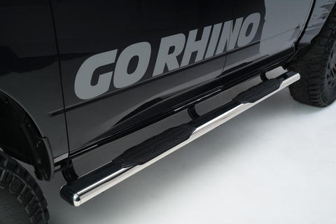 Go Rhino - Go Rhino 18-20 Jeep Wrangler JLU 1000 Series Side Steps - SS - 10473PS - MST Motorsports