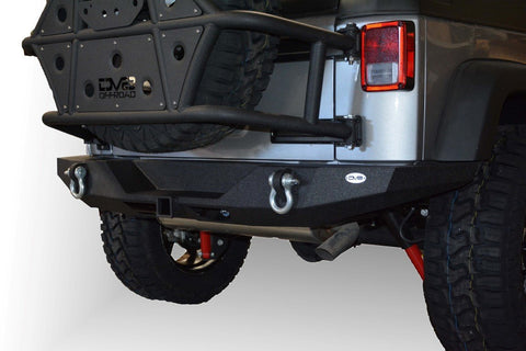 DV8 Offroad - 07-18 Jeep JK Jeep Rear Full Size Bumper RS-9 - RBSTTB-09 - MST Motorsports