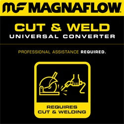 Magnaflow Exhaust Products - Standard Grade Universal Catalytic Converter - 2.50in. - 94037 - MST Motorsports