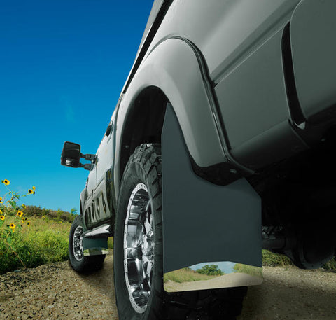 Husky Liners - Universal Mud Flaps 12" Wide - Stainless Steel Weight - 17150 - MST Motorsports