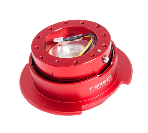 NRG - NRG Quick Release Kit Gen 2.5 - Red / Red Ring - SRK-250RD - MST Motorsports
