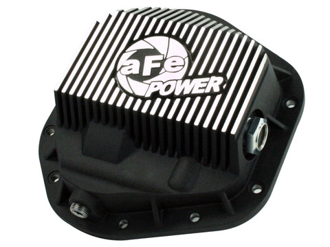 aFe - aFe Power Front Differential Cover 5/94-12 Ford Diesel Trucks V8 7.3/6.0/6.4/6.7L (td) Machined Fins - 46-70082 - MST Motorsports