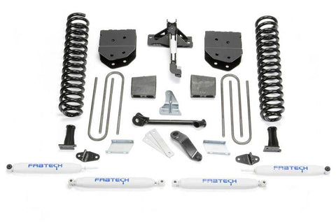 Fabtech - 4" BASIC SYS W/PERF SHKS 2008-16 FORD F250/F350 4WD - K2210 - MST Motorsports