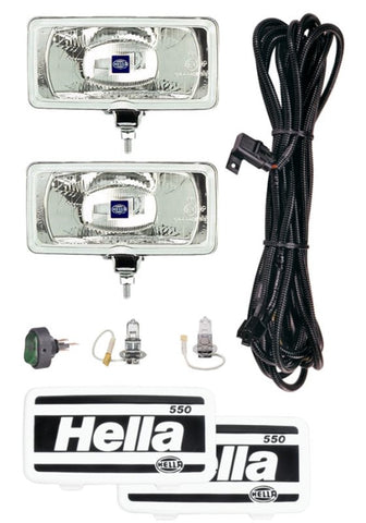 Hella - Hella 550 Series 12V/55W Halogen Driving Lamp Kit - 005700691 - MST Motorsports