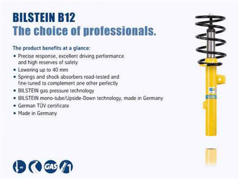 Bilstein - B12 (Special) - Suspension Kit - 53-291387 - MST Motorsports