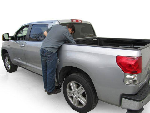 AMP Research - Bedstep 2 Retractable Bed Side Step fits 2007-2021 Toyota Tundra, CrewMax - 75405-01A - MST Motorsports