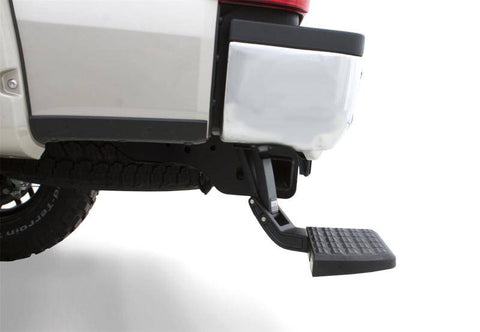 AMP Research - BedStep - Retractable Rear Bumper Access Step fits 19-21 Ram 1500 - 75322-01A - MST Motorsports