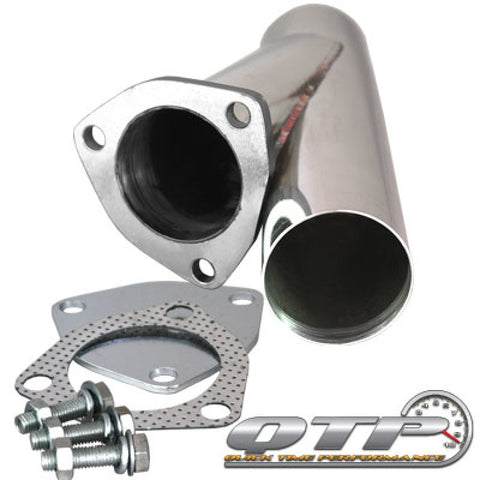 QTP - QTP 2.5in Weld-On QTEC Exhaust Cutout Y-Pipe - 10250 - MST Motorsports