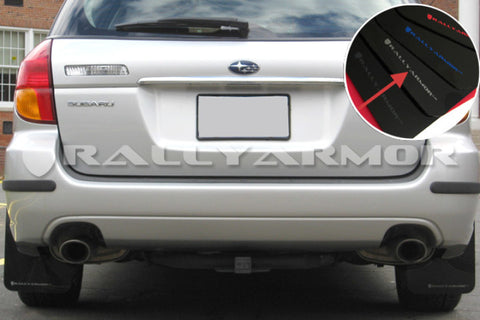 Rally Armor - Black Mud Flap/Silver Logo - MF4-UR-BLK/SIL - MST Motorsports