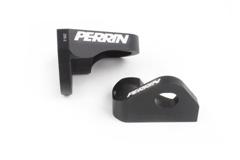 Perrin Performance - Perrin 15-20 Subaru WRX Turbo Bracket 2pc Kit - PSP-EXT-235BK - MST Motorsports