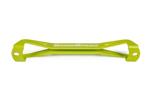 GrimmSpeed - Grimm Speed Subaru Impreza/WRX/STI/Legacy/Forester/BRZ Lightweight Battery Tie Down - Neon Green - 121037 - MST Motorsports
