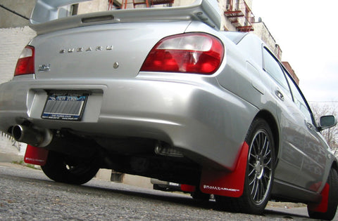 Rally Armor - Red Mud Flap/White Logo - MF1-UR-RD/WH - MST Motorsports