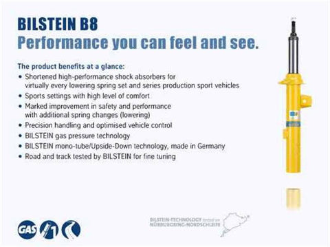 Bilstein - B8 Performance Plus - Shock Absorber - 24-249508 - MST Motorsports