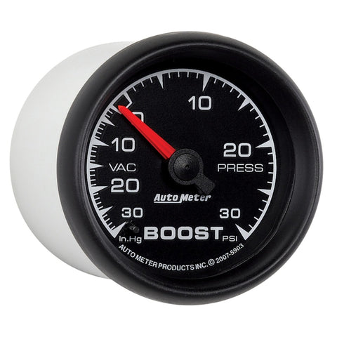 AutoMeter - GAUGE, VAC/BOOST, 2 1/16" , 30INHG-30PSI, MECHANICAL, ES - 5903 - MST Motorsports
