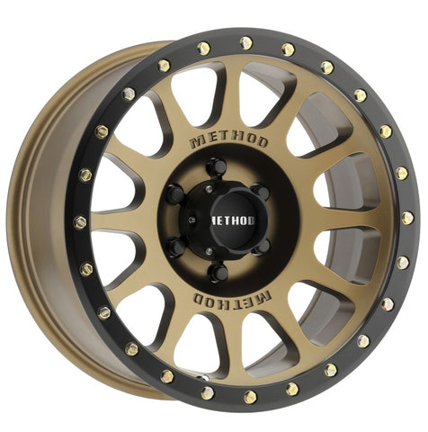Method Wheels - Method MR305 NV 18x9 0mm Offset 6x135 94mm CB Method Bronze/Black Street Loc Wheel - MR30589016900 - MST Motorsports