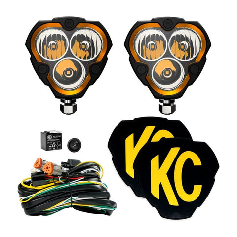 KC HiLiTES - The small and mighty KC FLEX ERA 3 combo pattern light, huge power, small size - 283 - MST Motorsports