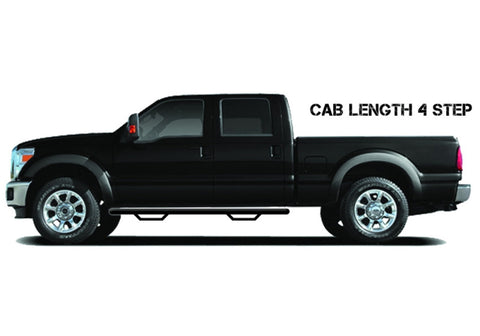 N-Fab - N-Fab RS Nerf Step 07-19 Toyota Tundra (Gas) Double Cab All Beds - Cab Length - Tex. Black - 707417722 - MST Motorsports