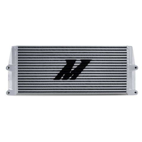 Mishimoto - Heavy-Duty Bar and Plate Oil Cooler, 17in Core, Same-Side Outlets, Silver - MMOC-SSO-17SL - MST Motorsports