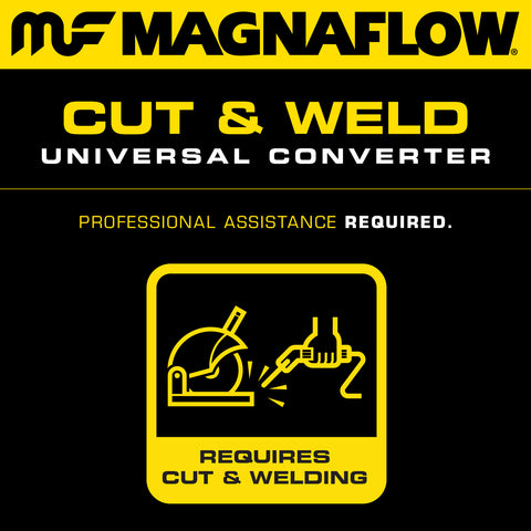 Magnaflow Exhaust Products - Standard Grade Universal Catalytic Converter - 3.00in. - 94009 - MST Motorsports