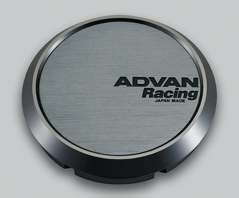 Advan - Advan 73mm Flat Centercap - Hyper Black - V0324 - MST Motorsports