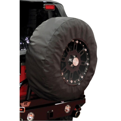 Rampage - Rampage 1999-2019 Universal Tire Cover With 17 Inch Window - Black Diamond - 783235 - MST Motorsports