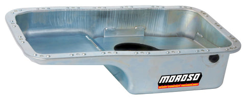 Moroso - Moroso Acura/Honda 1.6L B16A3 Stock (w/Oil Drainbacks) Wet Sump 4qt 6in Steel Oil Pan - 20911 - MST Motorsports