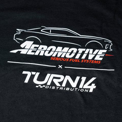 Promotional - Turn 14 Distribution x Aeromotive T-Shirt - Small - T1490610 - MST Motorsports