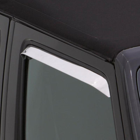 AVS - AVS 76-91 Chevy Blazer Ventshade Window Deflectors 2pc - Stainless - 12059 - MST Motorsports