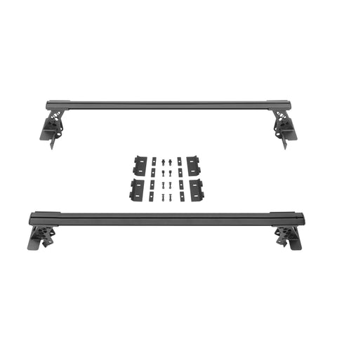 Go Rhino - XRS Cross Bars - Truck Bed Rail Kit for Full-Sized Trucks without Tonneau Covers - 5935001T - MST Motorsports