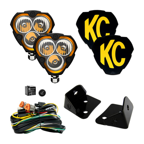 KC HiLiTES - The small and mighty KC FLEX ERA 3 combo pattern light, huge power, small size - 97127 - MST Motorsports