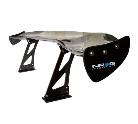 NRG - NRG Carbon Fiber Spoiler - Universal (69in.) w/NRG Logo - CARB-A690NRG - MST Motorsports