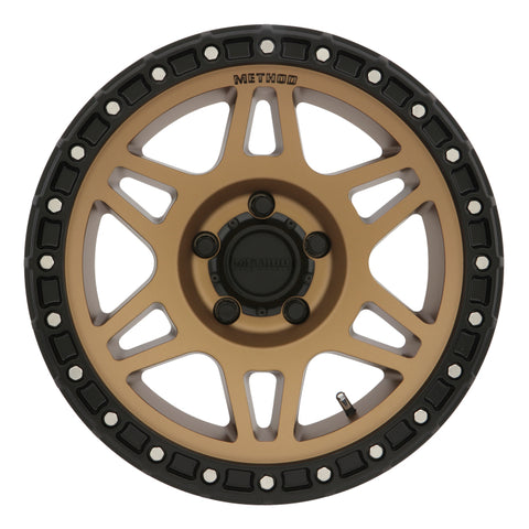 Method Wheels - Method MR312 17x8.5 0mm Offset 5x5 71.5mm CB Method Bronze/Black Street Loc Wheel - MR31278550900 - MST Motorsports