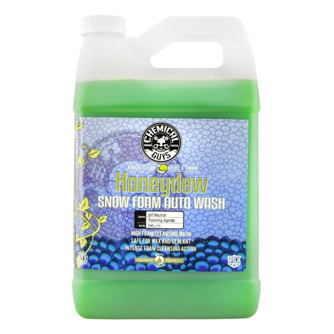 Chemical Guys - Chemical Guys Honeydew Snow Foam Auto Wash Cleansing Shampoo - 1 Gallon - CWS_110 - MST Motorsports