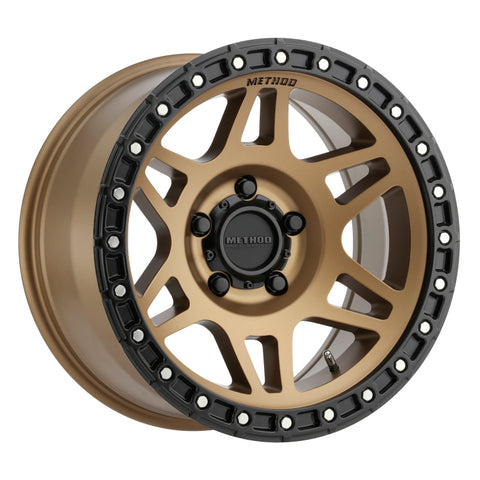 Method Wheels - Method MR312 17x8.5 0mm Offset 5x5 71.5mm CB Method Bronze/Black Street Loc Wheel - MR31278550900 - MST Motorsports