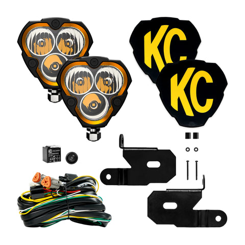 KC HiLiTES - The small and mighty KC FLEX ERA 3 combo pattern light, huge power, small size - 97129 - MST Motorsports