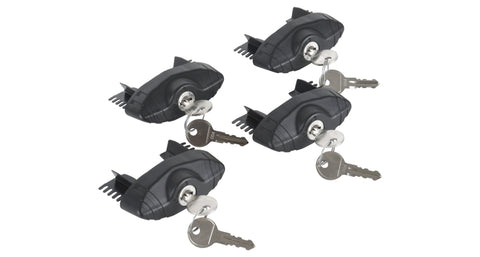 Rhino-Rack - Rhino-Rack Vortex Locking End Caps - Set of 4 - VA-LEC4 - MST Motorsports